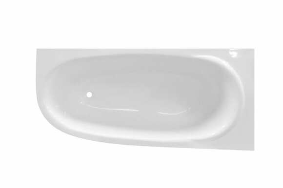 Ванна ассиметричная "Венеция"(правая) 1700х800 Эстет ФР-00002045 цвет: Белый