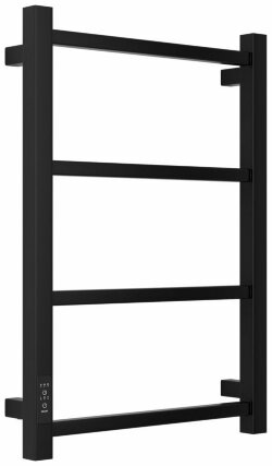 Электрический полотенцесушитель Формат 26 600х400 левый Стилье, 31527-6040 цвет: матовый чёрный Электрический полотенцесушитель Формат 26 600х400 левый Стилье, 31527-6040 цвет: матовый чёрный