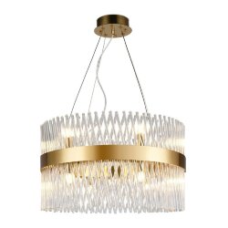 Подвесная люстра Traditional арт-деко TR5361, Ambrella light цвет: золотой