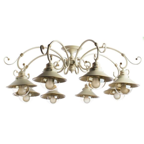 Потолочная люстра, вид морской 7 White Arte Lamp цвет:  белый - A4577PL-8WG