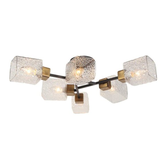 Потолочная люстра, вид модерн Chicago Arte Lamp цвет:  бронза - A1547PL-6BK