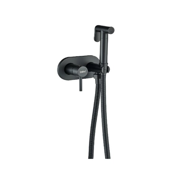 Гигиенический душ со смесителем черный, Haiba - HB5515-7