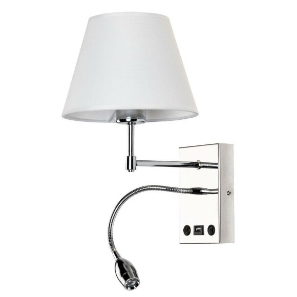 Бра, вид современный Elba Arte Lamp цвет:  белый - A2581AP-2CC