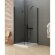 Душевое ограждение L 70x120x195 New soleo black New Trendy черный арт. D-0233A/D-0149B