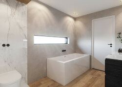 Акриловая ванна RETHING CUBIC 160x70 PULG&PLAY RIHO арт. BD87 (BD8700500000000)