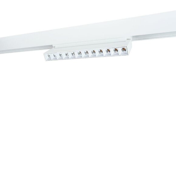 Трековый светодиодный светильник, вид хай-тек Linea Arte Lamp цвет:  белый - A4638PL-1WH