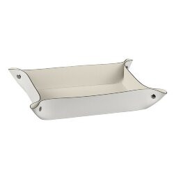 Мелочница ADJ Италия, 20x14xH5 цвет: белый (панна котта) арт. 107.10/16 Мелочница ADJ Италия, 20x14xH5 цвет: белый (панна котта) арт. 107.10/16