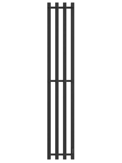 Полотенцесушитель X-4 plaza neo 120/18 электрический Двин, чёрный матовый арт. 4657801241697 Полотенцесушитель X-4 plaza neo 120/18 электрический Двин, чёрный матовый арт. 4657801241697