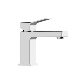 Смеситель однорычажный для раковины c донным клапаном, AKI Bossini, Z00707.030 цвет: хром Смеситель однорычажный для раковины c донным клапаном, AKI Bossini, Z00707.030 цвет: хром