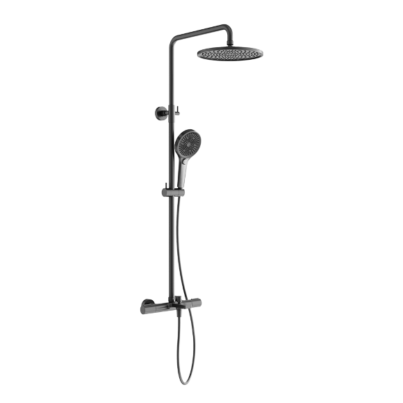 Душевая стойка Sancos Etna, цвет: оружейная сталь, арт. SC9008GG Душевая стойка Sancos Etna, цвет: оружейная сталь, арт. SC9008GG