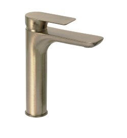 Высокий смеситель для раковины (никель брашированный глянцевый) Remer Infinity I11LNP