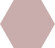 Керамическая плитка GOOD VIBES PINK 15X15 (HEX.) (box 0,402) CEVICA арт. CV75932
