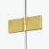 Душевое ограждение 80x110x200 Avexa gold New Trendy брашированное золото арт. EXK-1737