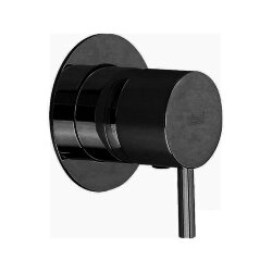 Встраиваемый однорычажный смеситель для душа CISAL Less New цвет: черный матовый арт. LN00300040 Встраиваемый однорычажный смеситель для душа CISAL Less New цвет: черный матовый арт. LN00300040