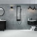 Душевая панель (1300х405x230), W1020 Velvet Black, Black&White арт. 1020W0