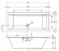 Акриловая ванна RETHING CUBIC 170x75  PULG&PLAY RIHO арт. BD89 (BD8900500000000)