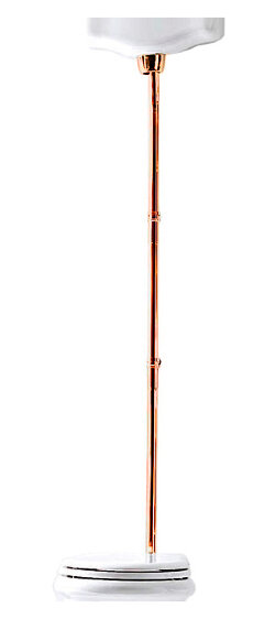 Труба для высокого бачка, состоит из 3-х частей KERASAN Retro, 757393 цвет: бронза