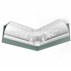 Карниз из полиуретана C338B Orac Luxxus Бельгия цвет: Белый