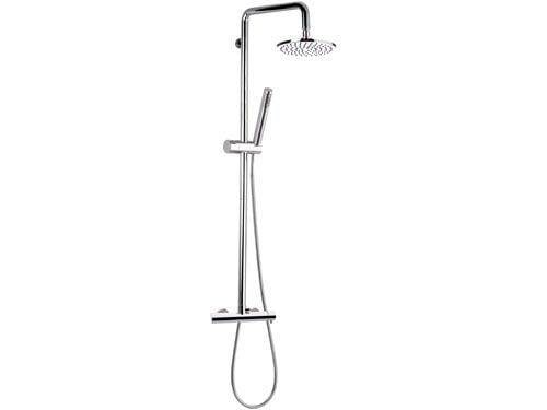 Душевая стойка со смесителем Remer Minimal N37R, цвет: хром