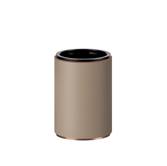 Стакан для зубных щеток ADJ Италия, D7xH10 цвет: copper (капучино) арт. 4941.copper/04