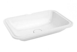 Раковина 55 см, Kerama Marazzi Plaza, PLR.wbu.55 цвет: белый