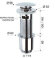 Купить Автоматический донный клапан Remer с переливом 905CCXL114, цвет хром в Москве