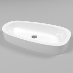 Раковина 70х35 Whitecross Moonstone 0731.070035.100 цвет: белый глянец