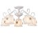 Потолочная люстра, вид кантри 72 White Arte Lamp цвет:  белый - A5495PL-5WG