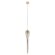 Подвесной светильник, вид арт-деко Waterfall Arte Lamp цвет:  янтарный - A1577SP-1GO
