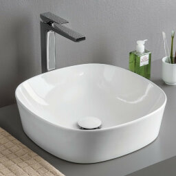 Раковина ARTCERAM Ghost - GHL001 01 00 bi*0, цвет: Белый