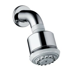 Hansgrohe верхний душ с настенным кронштейном, Clubmaster, глянцевый хром арт. 26606000 Hansgrohe верхний душ с настенным кронштейном, Clubmaster, глянцевый хром арт. 26606000