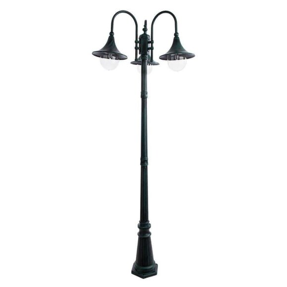 Садово-парковый светильник, вид ретро Malaga Arte Lamp цвет:  медь - A1086PA-3BG