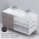 База под раковину подвесная Inspire 2.0 AM.PM, арт. M50AFHX1203EGM цвет: серый