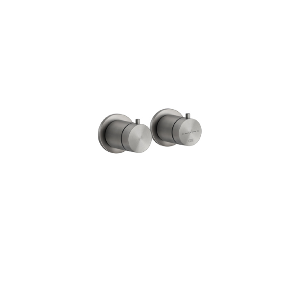 Смеситель для душа на 3 потребителя Gessi Gessi316, цвет: Steel Brushed, арт. 54236#239