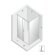 Душевое ограждение 110x80x200 Prime chrome New Trendy хром арт. D-0300A/D-0123B