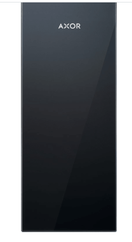 Панель для смесителя Axor MyEdition 47900600 на излив 20 см цвет: черное стекло