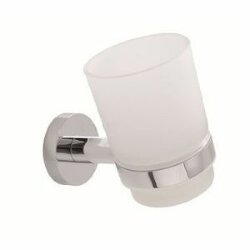 Настенный стеклянный стакан Rondo STIL HAUS, хром - RO10(08) Настенный стеклянный стакан Rondo STIL HAUS, хром - RO10(08)