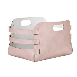 Корзина Riga ADJ Италия, 27x36xH25 цвет: пепельная роза (устричный) арт. 9687.07/02 Корзина Riga ADJ Италия, 27x36xH25 цвет: пепельная роза (устричный) арт. 9687.07/02