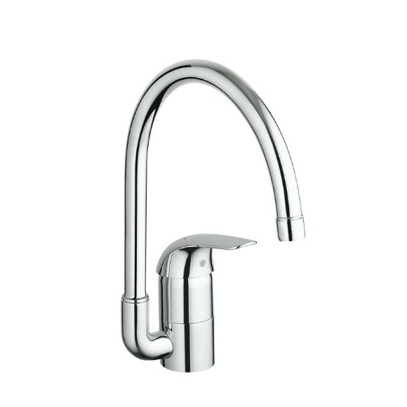Смеситель для кухни с высоким изливом (хром) GROHE Euroeco арт. 32752000