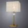 Настольная лампа, вид современный North Arte Lamp цвет:  белый - A5896LT-1PB
