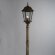 Садово-парковый светильник, вид ретро Genova Arte Lamp цвет:  черный - A1207PA-1BN