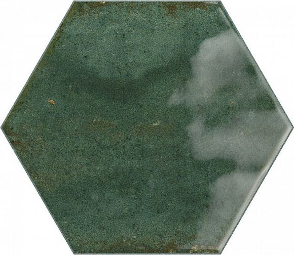 Керамическая плитка HOPE HEX OLIVE GLOSSY 15X17,3 см Ribesalbes арт. PT03129