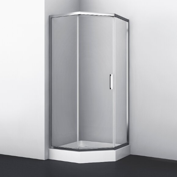 Душевой уголок Naab 86S11 90х90х200 WasserKRAFT цвет: Серебро