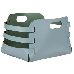 Корзина Riga ADJ Италия, 27x36xH25 цвет: небесный (эвкалипт) арт. 9687.50/60 Корзина Riga ADJ Италия, 27x36xH25 цвет: небесный (эвкалипт) арт. 9687.50/60