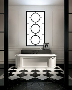 Ванна 182,5*84,5 President Devon&Devon SF360051AR цвет: белый