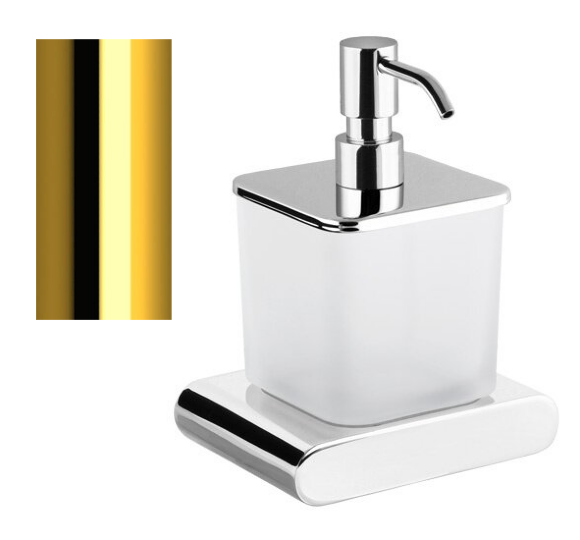 Дозатор жидкого мыла  LN13DO настенный Remer Lounge цвет: золото