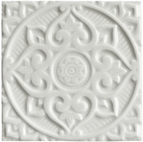 Декор RELIEVE MANDALA ENERGY ASH GRAY 15 X 15 ADEX  арт. ADEH4016