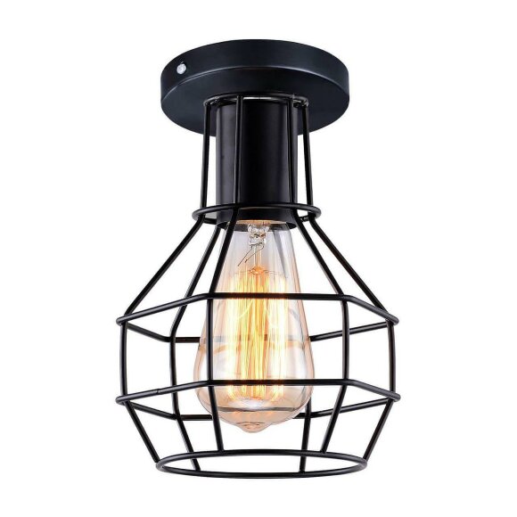 Потолочный светильник, вид современный 1109 Arte Lamp цвет:  черный - A1109PL-1BK
