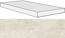 Ступень Ardoise Blanc Gradino Dx 33x120x3 Rex арт. 739325