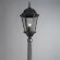 Садово-парковый светильник, вид замковый Genova Arte Lamp цвет:  черный - A1207PA-1BS